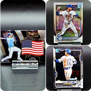 Bobby Witt Jr. Global Icons Bowman Chrome Mojo Kansas City Royals Star